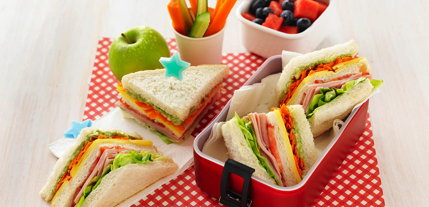Ham & Cheese Lunchbox Sub Sandwich